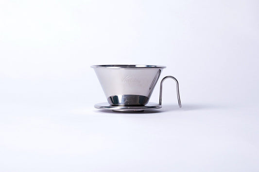 Kalita Wave Tsubame 185 Stainless Dripper Kalita