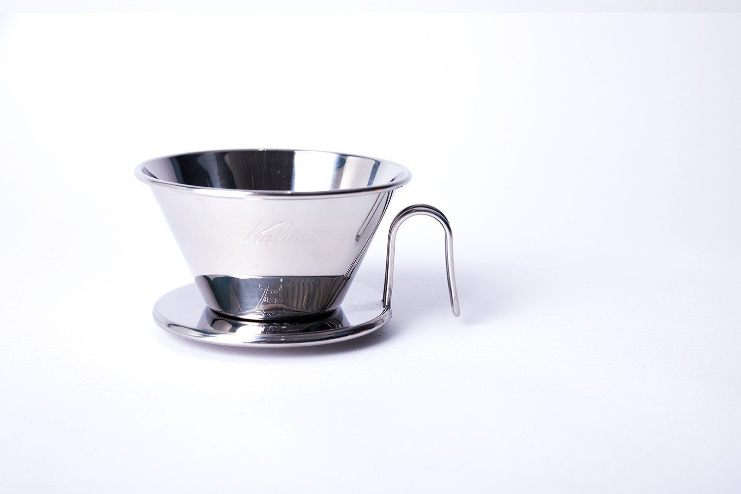 Kalita Wave Tsubame 185 Stainless Dripper Kalita