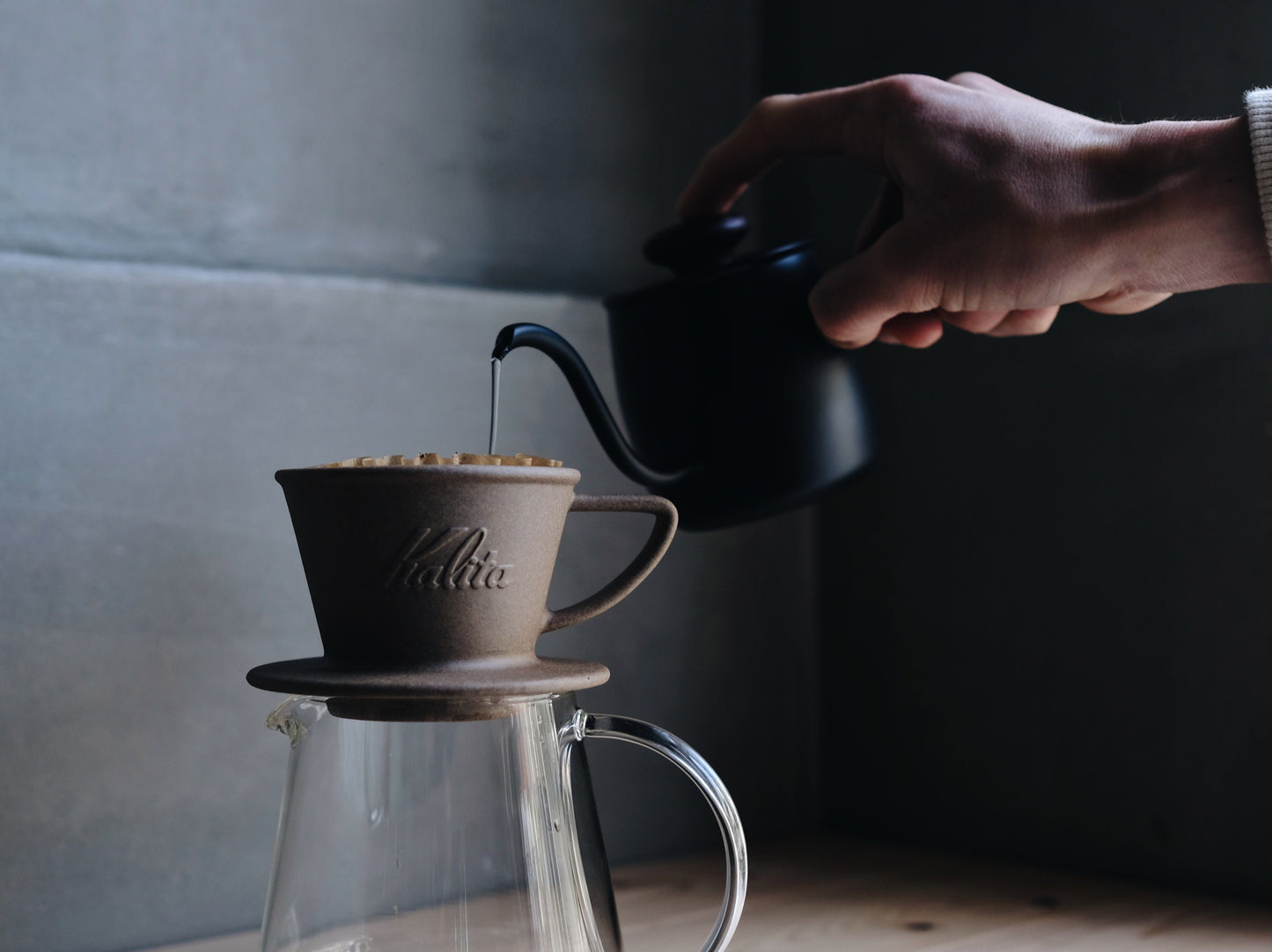 Kalita Wave Sagan (Sandstone) Ceramic Dripper Dripper Kalita