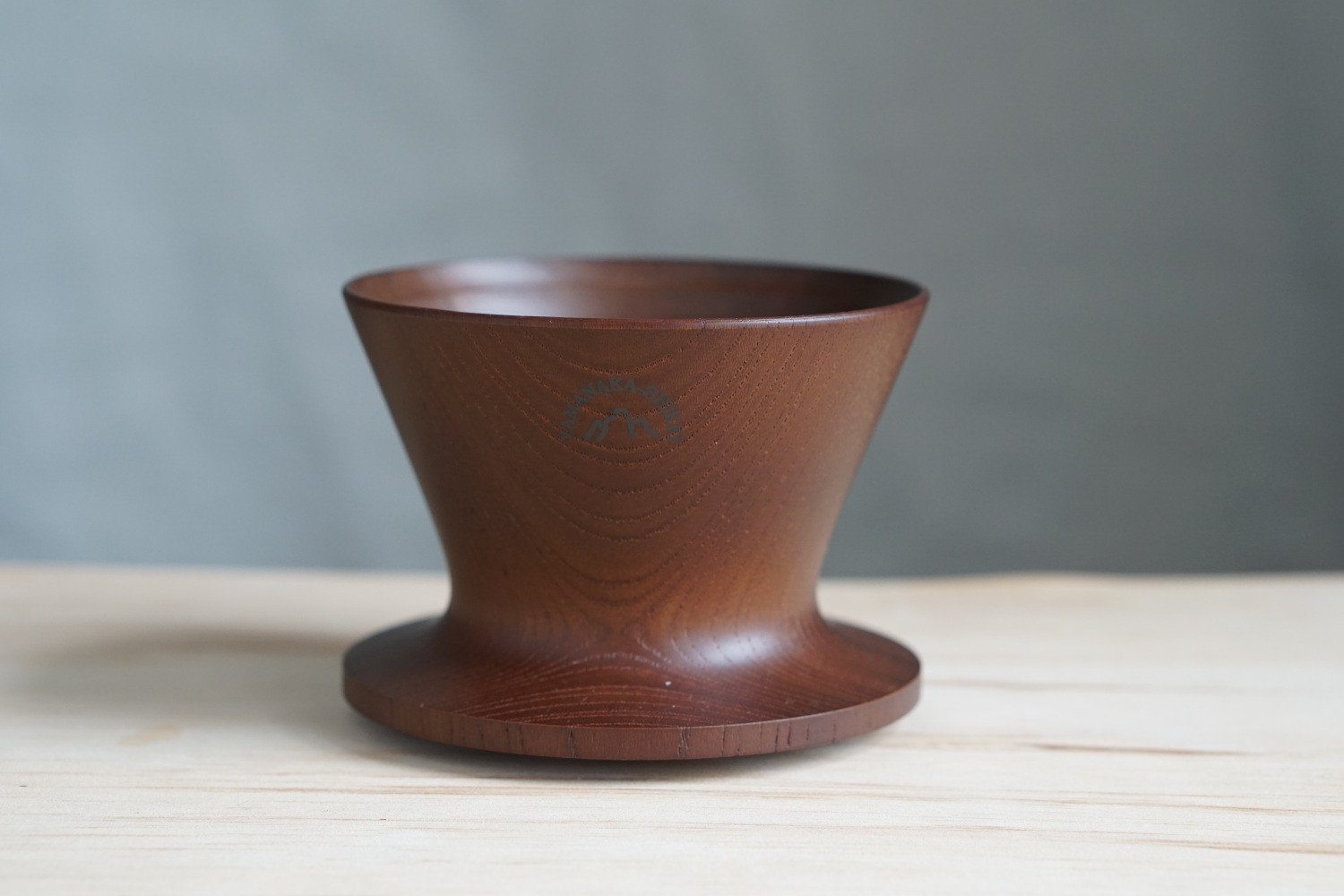 Yasukiyo Wooden Dripper - Brown Dripper Yasukiyo Yasukiyo Wooden Dripper Brown