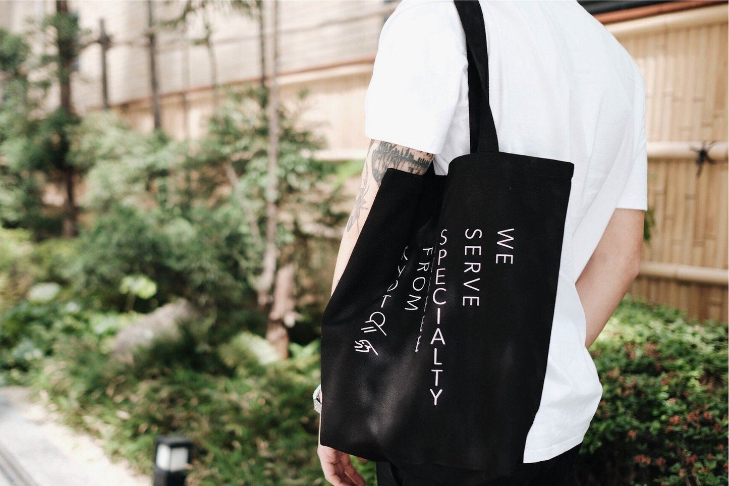 Kurasu Tote: We Serve Specialty Coffee Merchandise Kurasu