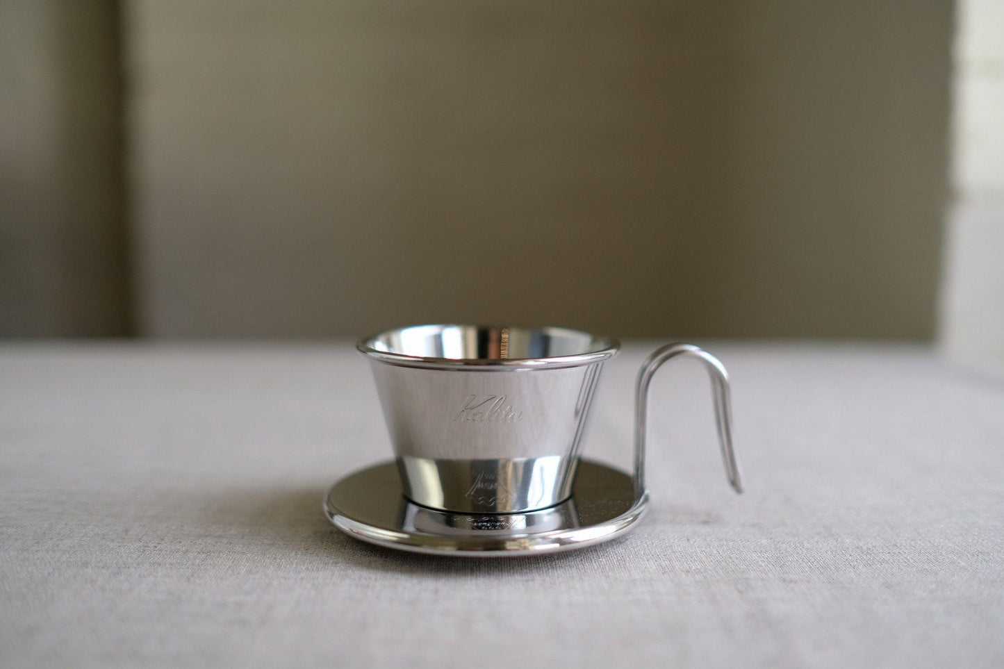 Kalita Wave Tsubame 155 Stainless Dripper Kalita
