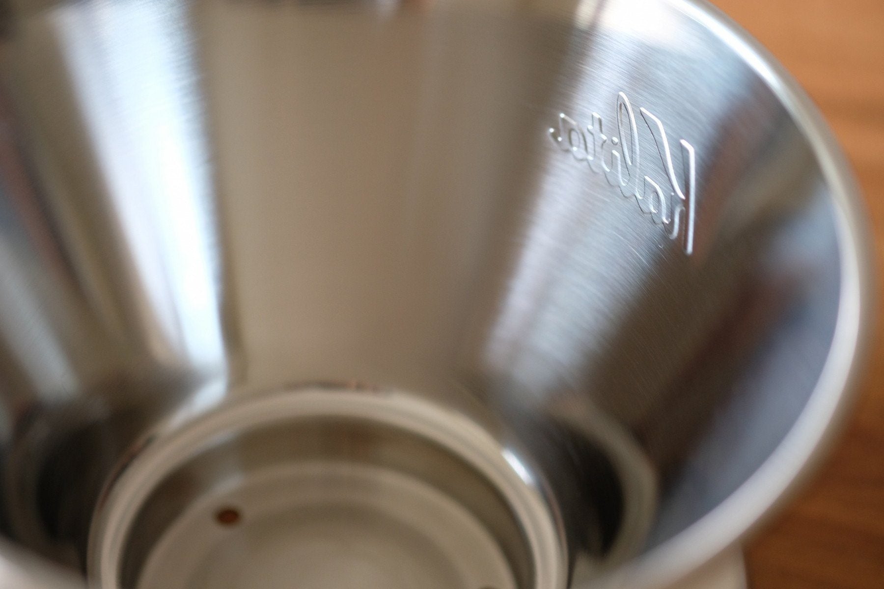 Kalita Wave Tsubame 185 Stainless Dripper Kalita