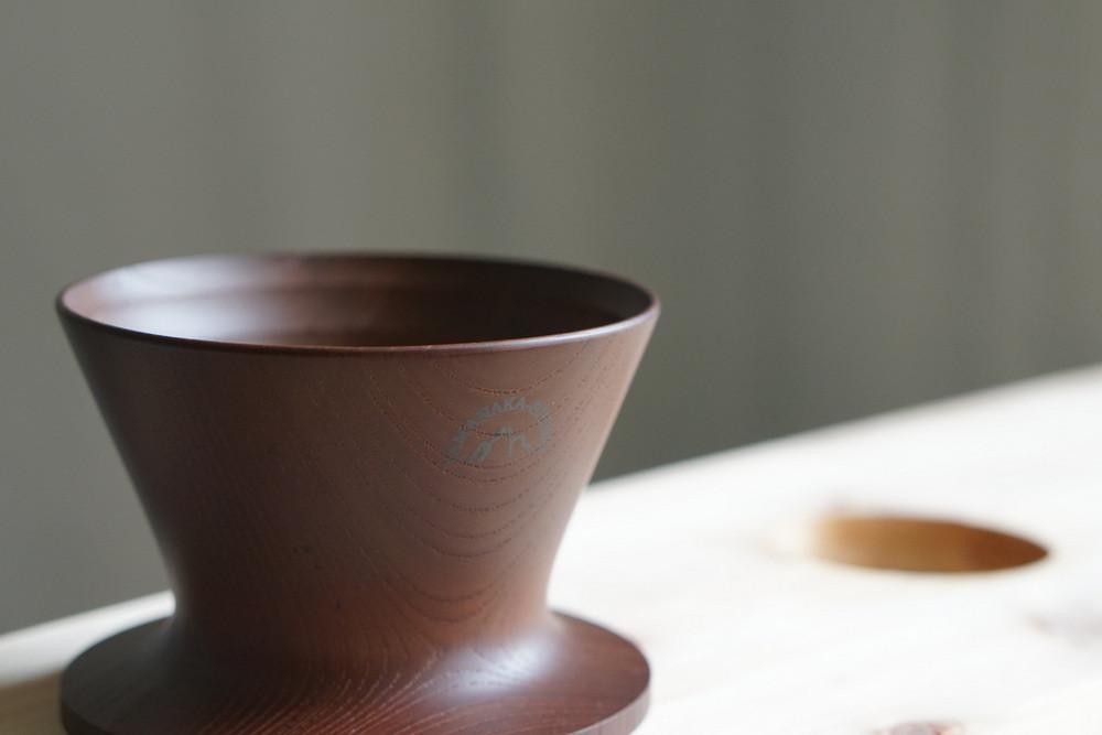 Yasukiyo Wooden Dripper - Brown Dripper Yasukiyo