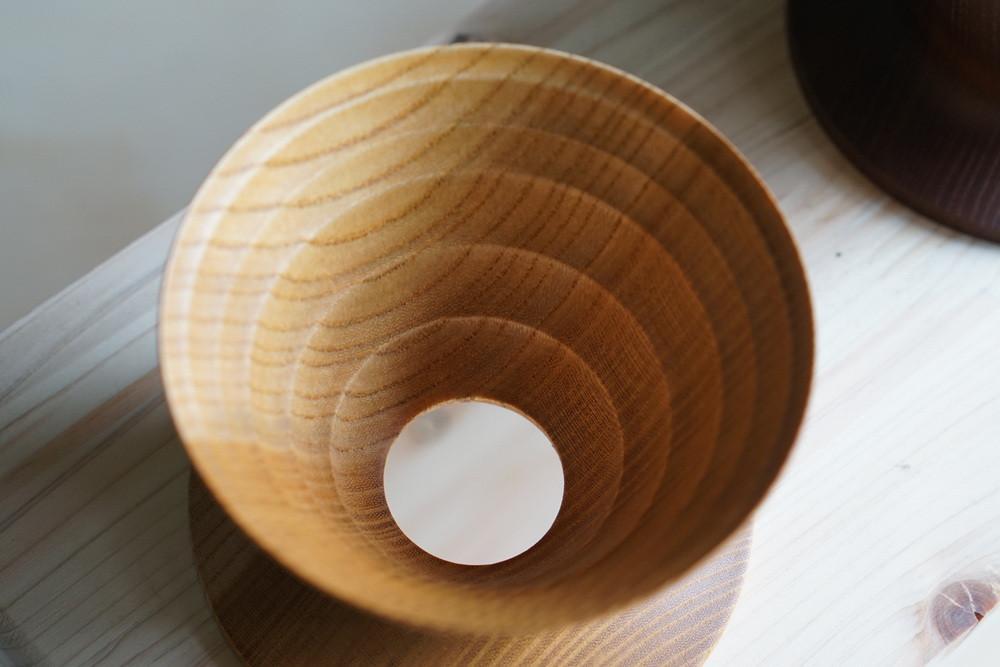 Yasukiyo Wooden Dripper - Natural Dripper Yasukiyo