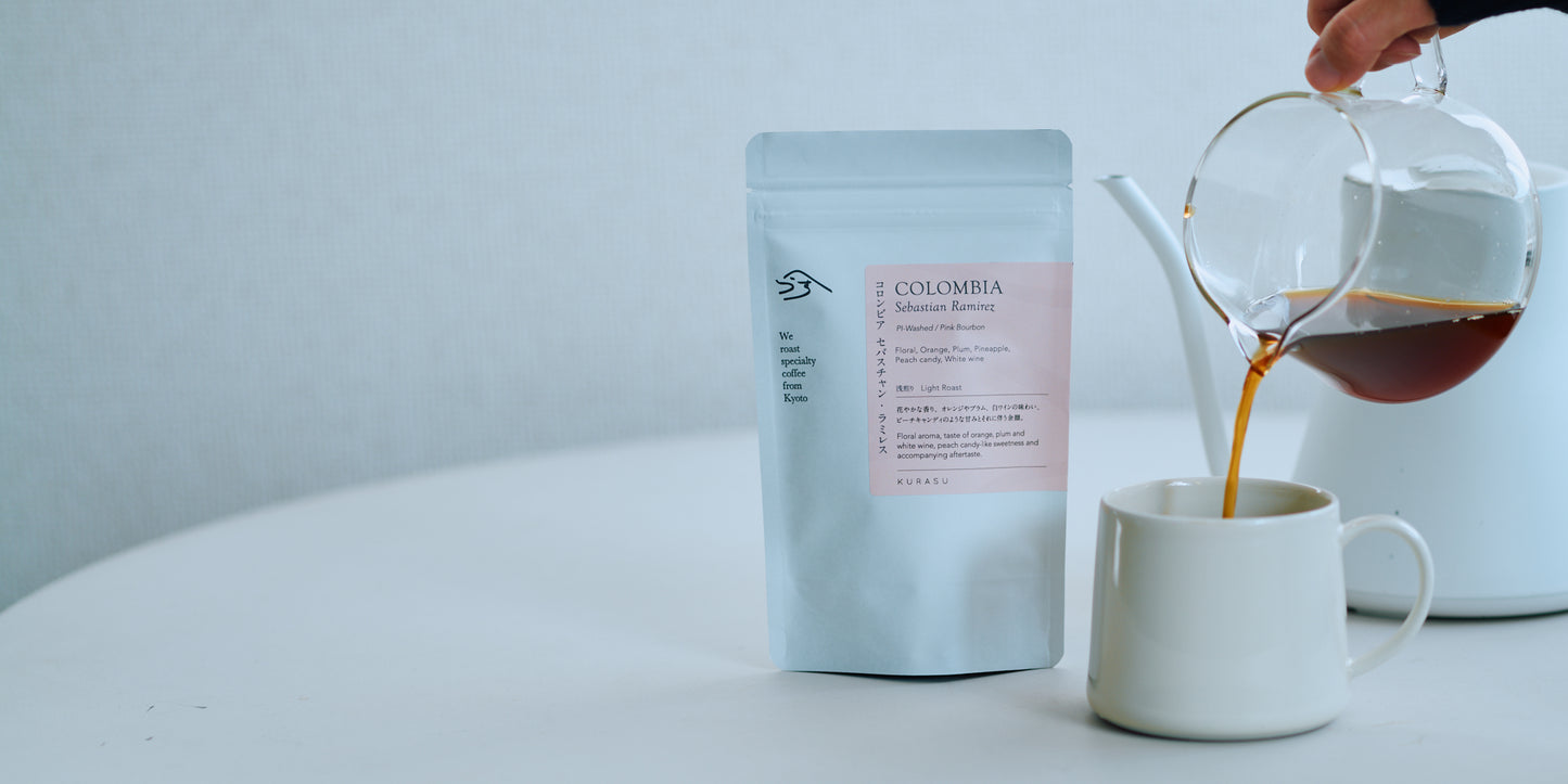 *new【Roast in Kyoto】Colombia Sebastian Ramirez [Light roast]