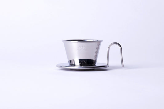 Kalita Wave Tsubame 155 Stainless Dripper Kalita