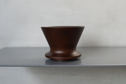 Yasukiyo Wooden Dripper - Brown Dripper Yasukiyo