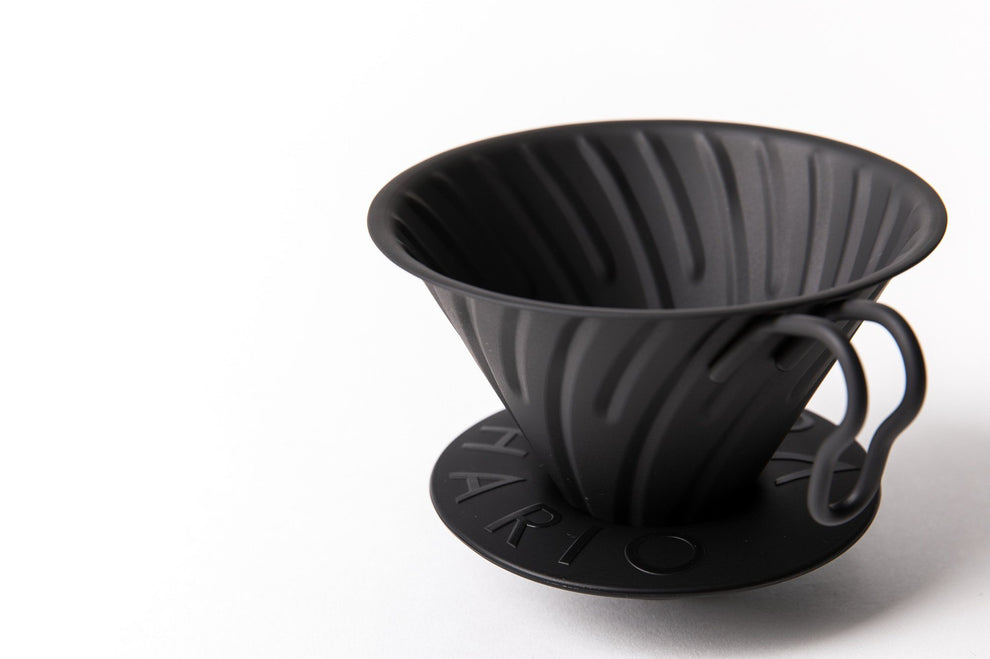 Hario V60 Metal Dripper Matt Black Kurasu Thailand