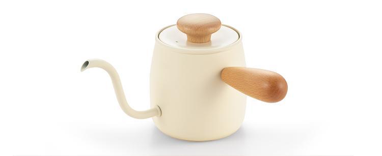 Miyaco Single Drip Kettle Kettle Miyaco Matt Blanc (White) 